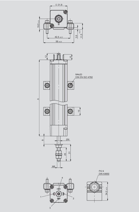 LWH-0300/LWH300/LWH-300电子尺德国Novotechnik位移传感器【原装】 