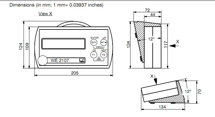 WE2107称重仪表 WE2107称重仪表