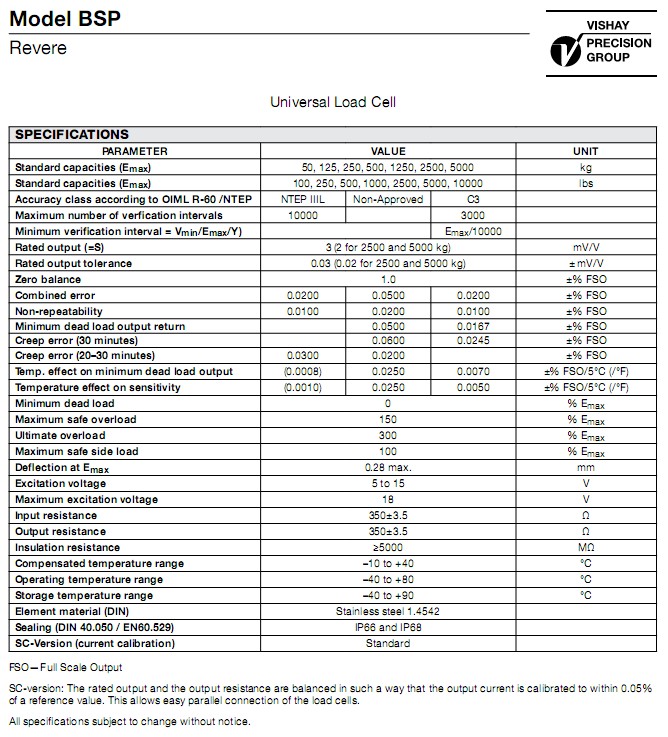 BSP-500kg称重传感器 BSP-500kg称重传感器